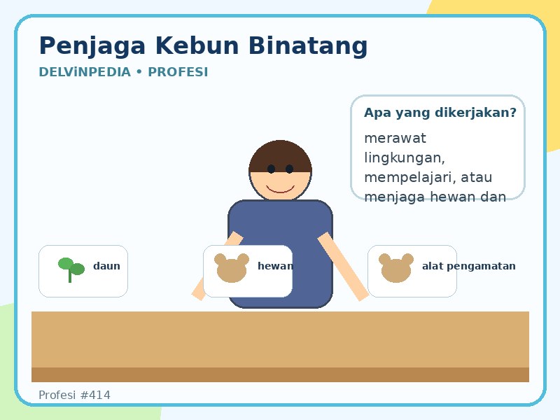 Penjaga kebun binatang