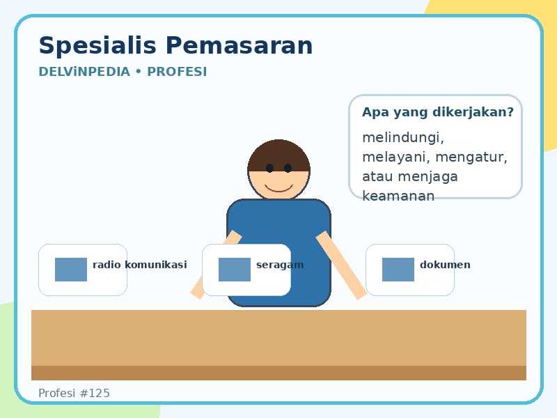 Spesialis pemasaran