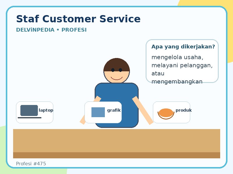 Staf customer service