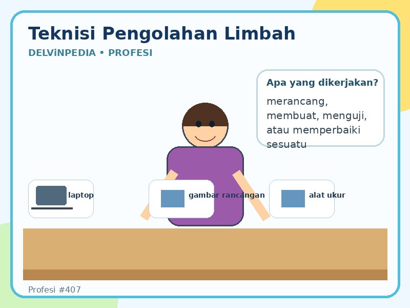 Teknisi pengolahan limbah